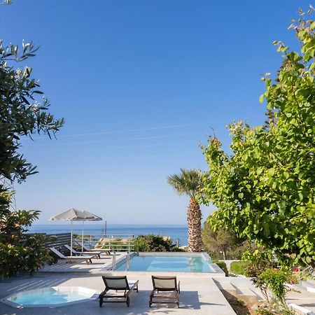 Queen'S Gem Luxury Villa - Heated Jacuzzi & Pool Hersonissos  Exterior photo