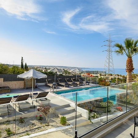 Queen'S Gem Luxury Villa - Heated Jacuzzi & Pool Hersonissos  Exterior photo