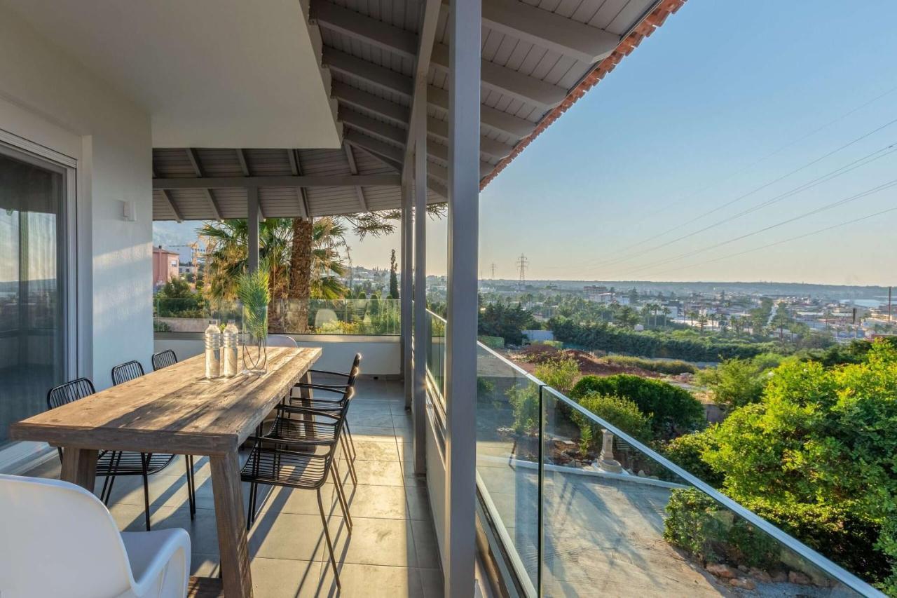 Queen'S Gem Luxury Villa - Heated Jacuzzi & Pool Hersonissos  Exterior photo