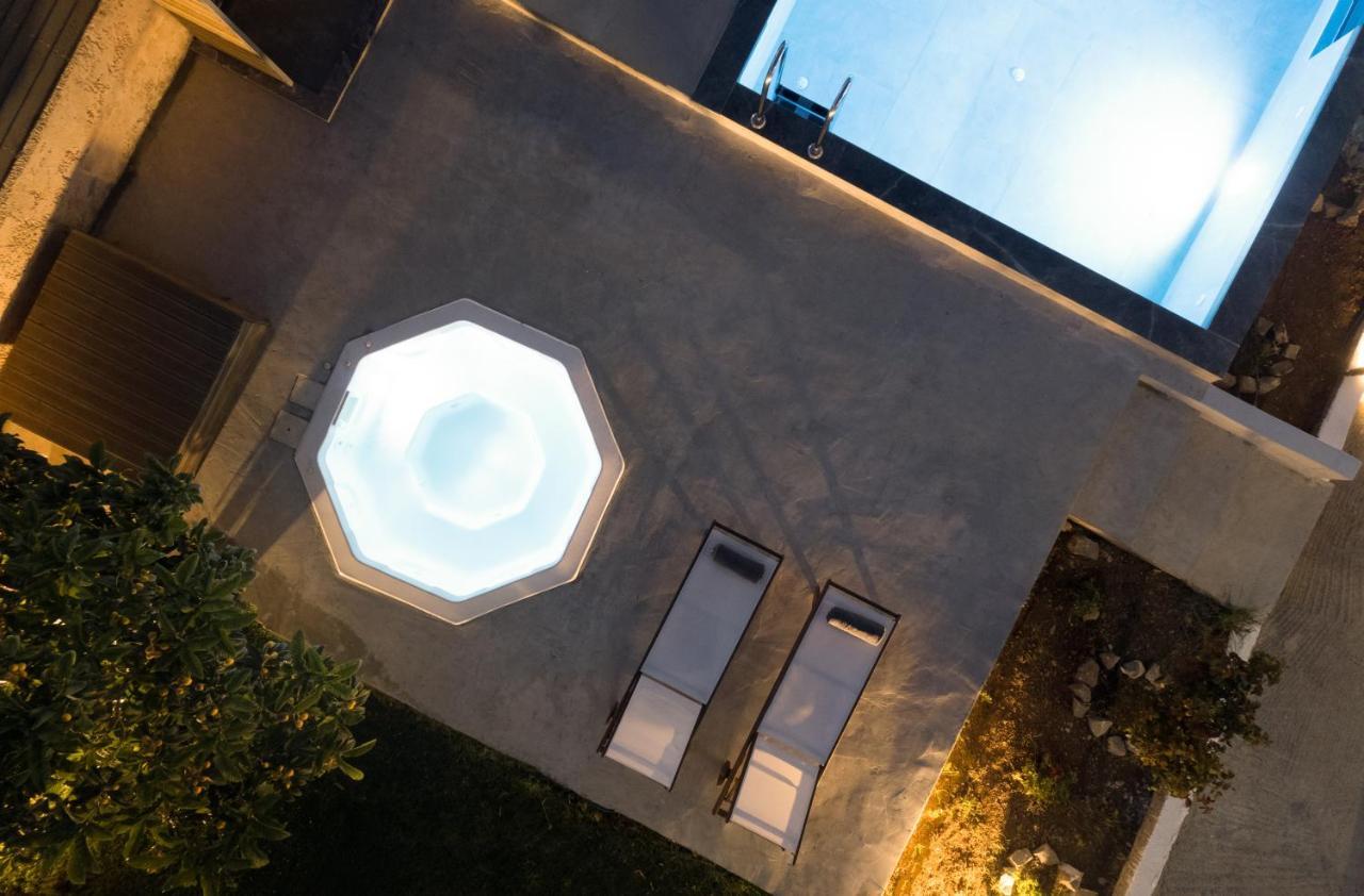 Queen'S Gem Luxury Villa - Heated Jacuzzi & Pool Hersonissos  Exterior photo