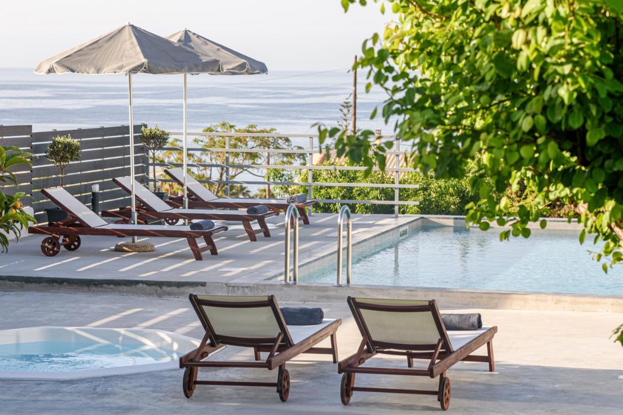 Queen'S Gem Luxury Villa - Heated Jacuzzi & Pool Hersonissos  Exterior photo