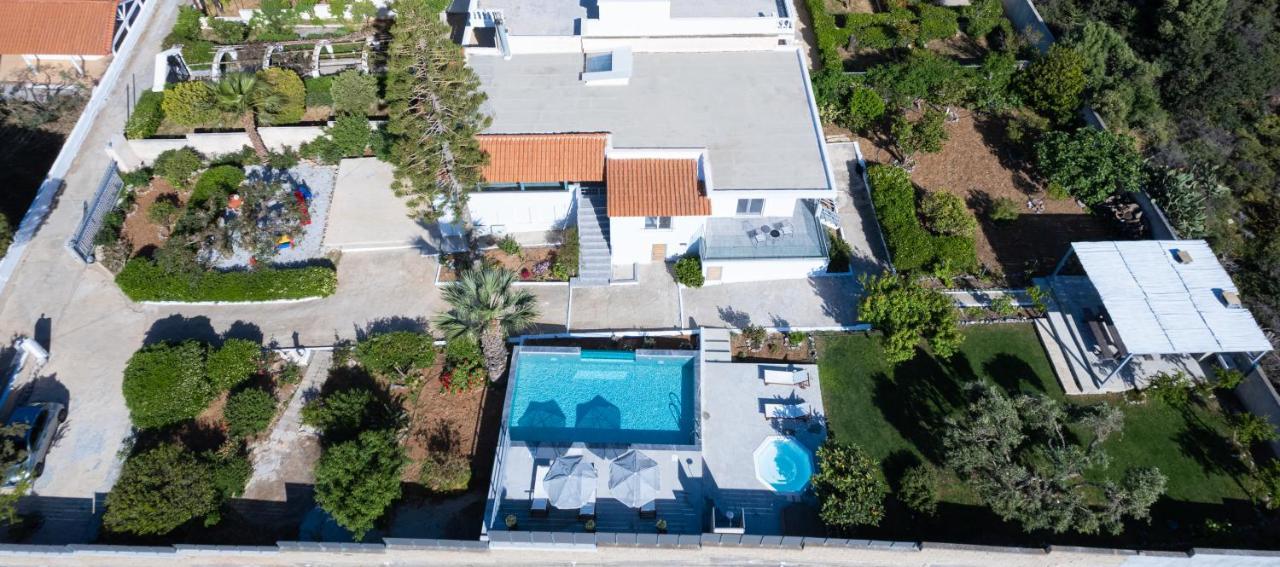 Queen'S Gem Luxury Villa - Heated Jacuzzi & Pool Hersonissos  Exterior photo