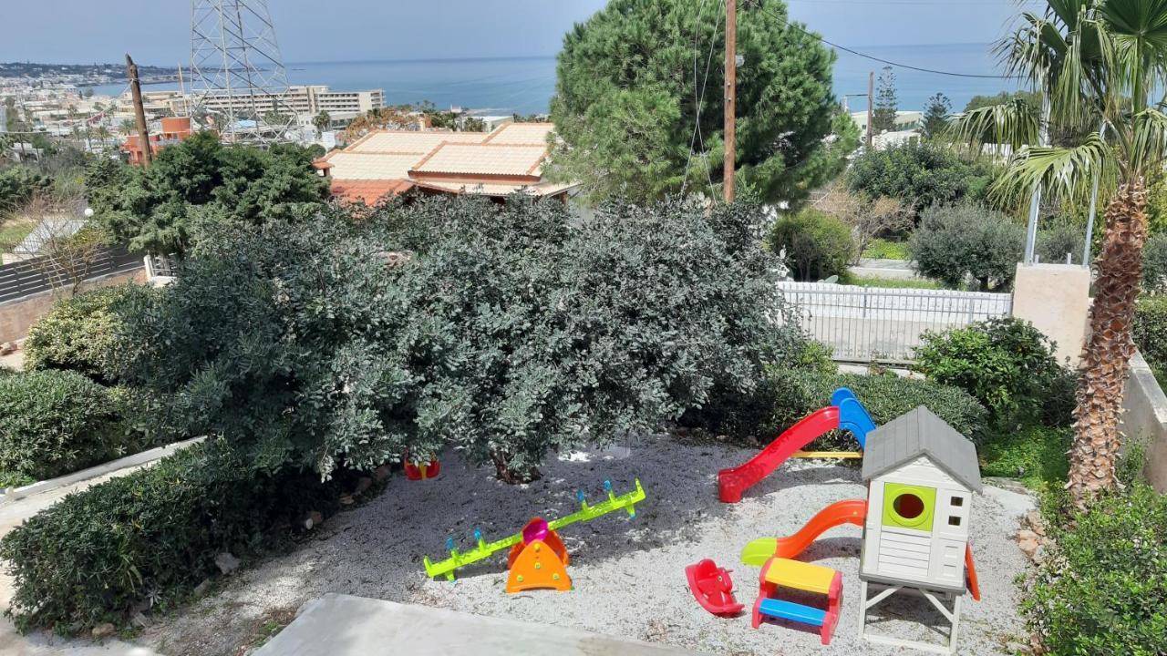 Queen'S Gem Luxury Villa - Heated Jacuzzi & Pool Hersonissos  Exterior photo