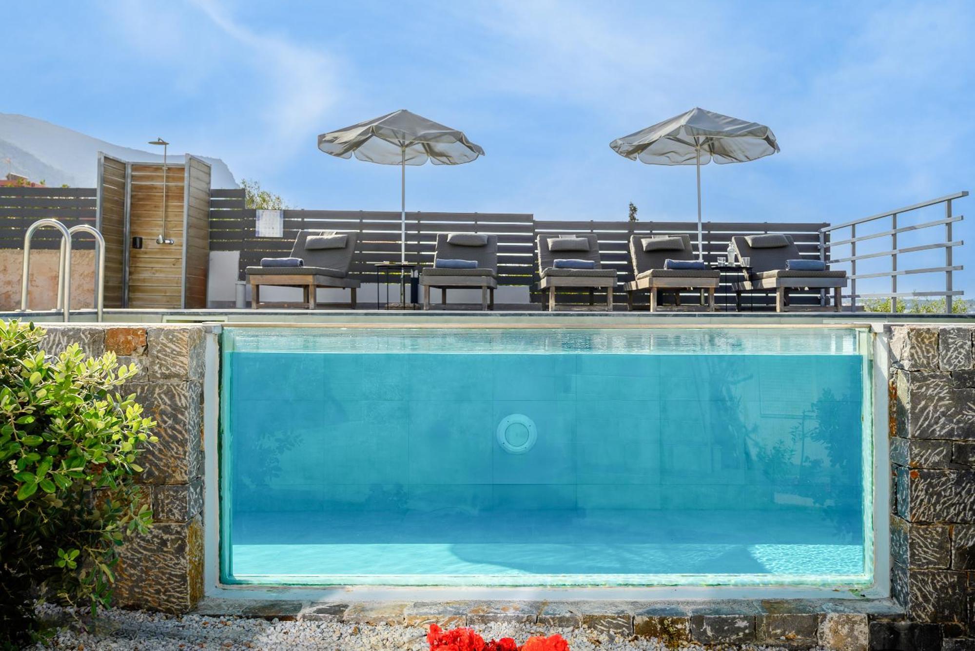 Queen'S Gem Luxury Villa - Heated Jacuzzi & Pool Hersonissos  Exterior photo